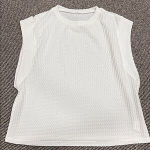 White Sleeveless Women's Top